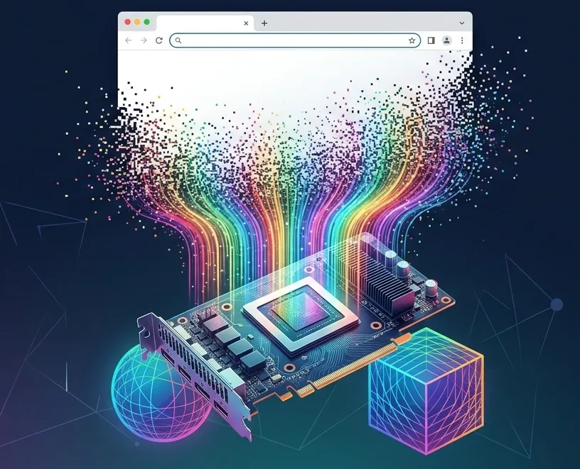 A Browser Disintegrating into a Native GPU